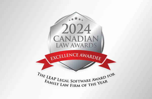 Continued Excellence: Crossroads Law named Excellence Awardee at the 2024 Canadian Law Awards for Family Law Firm of the Year