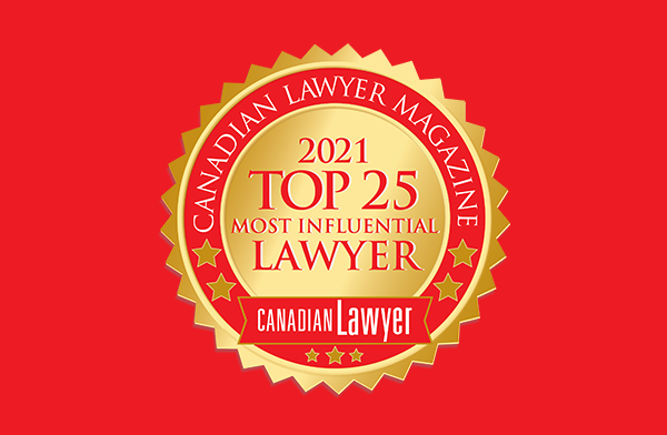 Marcus M. Sixta named one of the top 25 most influential lawyers in Canada